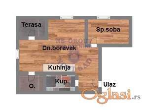 Odlican dvosoban stan u Veterniku