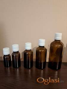 Staklene bocice 10ml,20ml,30ml,50ml i 100 ml