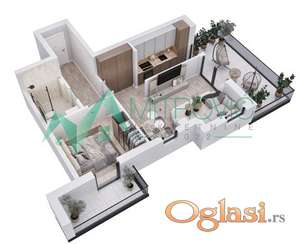 1004830 VRDNIK – STAN 63 m², SMART HOME SISTEM, NOVI STAN