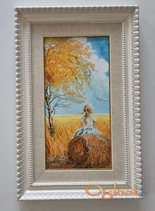 Ulje na platnu - Snovi u polju, prelepa slika!