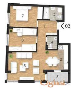 Podbara, Povrat pdv-a, Uknjižen, Useljiv !