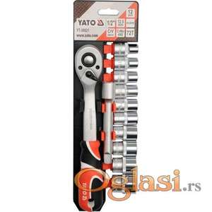 Ključevi Gedore set 10-24 mm+Račna za gedore 1/2, 11 kom