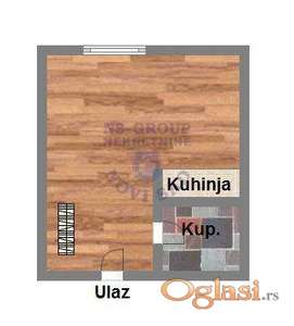 Garsonjera na Karagaci,  18m2