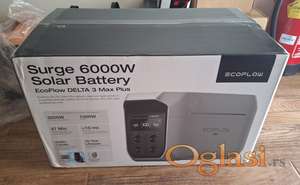 Ecoflow Delta 3 MAX PLUS NOVO 2048Wh powerstation baterija