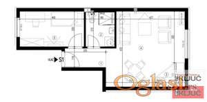 ADICE, 36m2, Jednoiposoban sa pdv