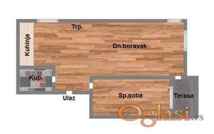 Jednoiposoban odličnog rasporeda!!!!