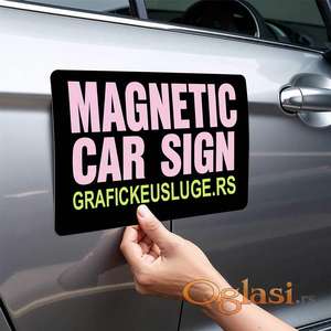 Štampana magnetna folija za automoble