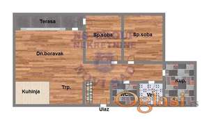 Trosoban stan na Telepu, 74m2