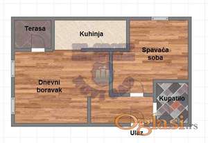 Odličan jednoiposoban stan na atraktivnoj lokaciji !!