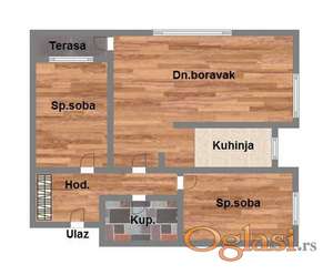 Odličan trosoban u izgradnji