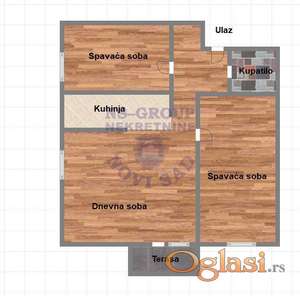 Dvoiposoban stan, 54m2, Vrdnik