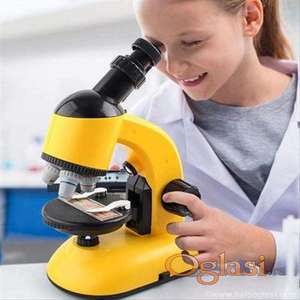 Mikroskop za decu sa led svetlom i uvecanjem