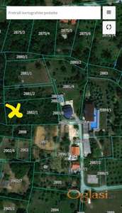 Plac Paragovo-gradjevinski sa dva prilaza