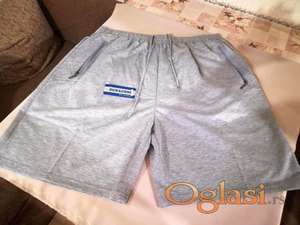 Nove muske pamucne bermude New Fashion u velikom broju 4XL Sive Novo