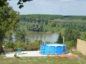 Viked-kuća sa predivnim pogledom na Dunav, 120/1517m2, Čerević