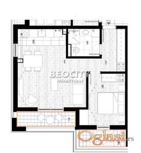 Surčin, Radiofar, Autoput za Zagreb, 1.5, 55m2