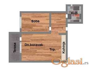 Komforan dvosoban stan 39m2 - ADICE