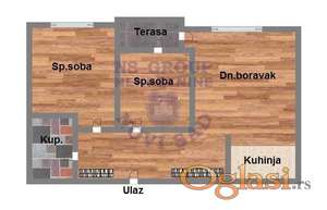 Dvoiposoban stan Liman 5