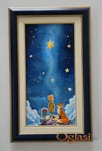 Ulje na platnu - U svetu malog princa