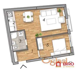 Stanovi u izgradnji odličnog kvaliteta različitih struktura i spratnosti. Podbara - jun 2026.!