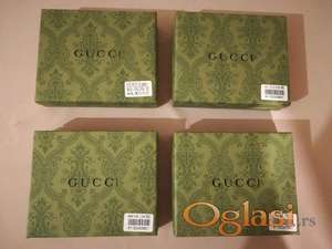 Novi muski kozni markirani novcanici marke Gucci Novo