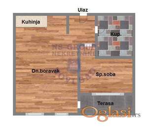 Trandžament - odličan dvosoban stan sa PDV-om