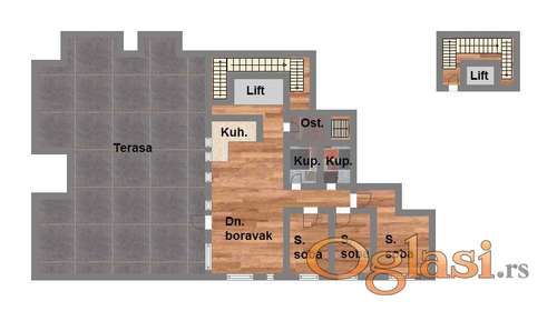 Troiposoban - 296m2 - Telep!