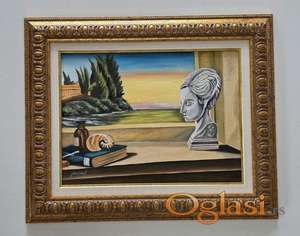 Ulje na platnu - Izmedju knjige i horizonta