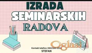 Izrada seminarskih radova