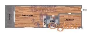 Dvosoban stan Adice PDV parking
