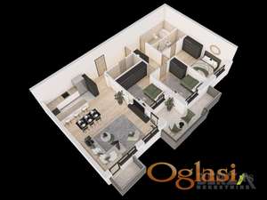 LUKSUZNI STAN U CENTRU, sa PDV-om