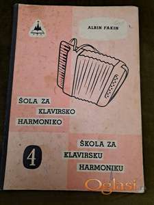 Albin Fakin, Škola za klavirski harmoniku 4