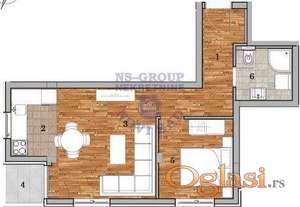 Telep, 2.0 dvosoban, 45 m²