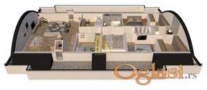 Penthaus na Grbavici - novogradnja