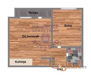 Odlican dvosoban stan na Socijalnom !