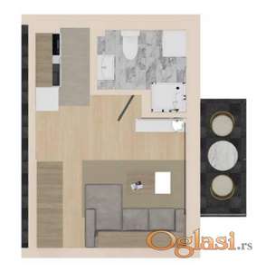 Stan SREMSKA KAMENICA,CENTAR,kv: 20, € 56650, ID: 1019231