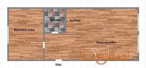 - Odličan jednoiposoban stan u blizini B. Ćopića - 38m2