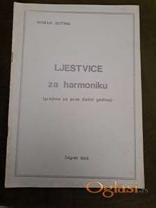 Lestvice za harmoniku (gradivo za prve četiri godine) Romana Butine
