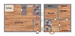 Trosoban  79m2 -Klisa!