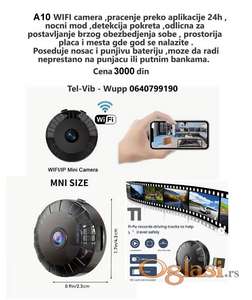Mini nadzorna kamera