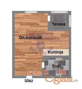 Jednosoban, 31m2 Klisa