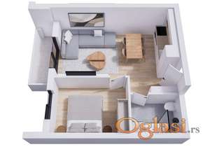 Bulevar Patrijarha Pavla.dvosoban,izgradnja