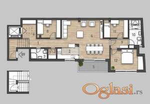 Lux novogradnja u centru Novog Sada ID#9328