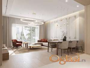 Dvosoban stan na prodaju, 172 m², povučeni sprat, novogradnja