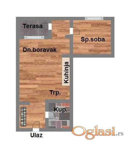 Jednoiposoban  Bulevar patrijarha Pavla