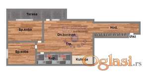 Nema fotografije Klisa, 3.0 trosoban, 61 m²