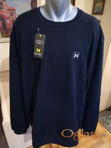 Odlican muski pamucni duks No Copy Veliki model 6XL Teget Novo