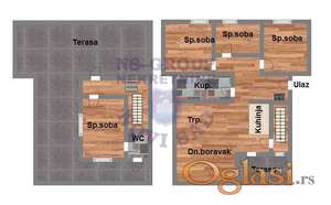 Četvoroiposoban stan na Klisi