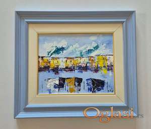 Ulje na platnu - U notama mora, prelepa slika!