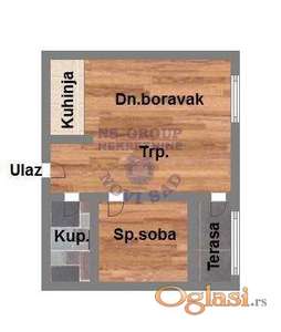 Odličan jednoiposoban stan na Telepu!